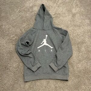 Dark heather gray Air Jordan hoodie